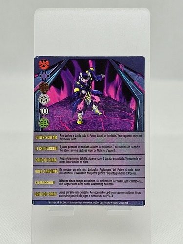 Carte bakugan silver - carte, scream
