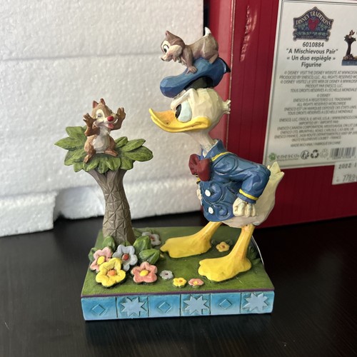 Disney jim shore chip dale - disney,