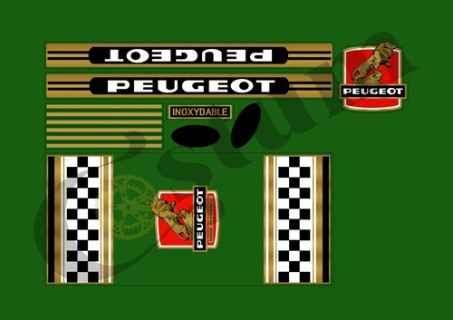 Peug307 stickers decals - stickers,