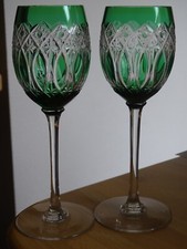 BACCARAT 2 VERRES A VIN DU
