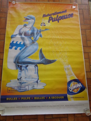 Grande affiche publicitaire - affiche,