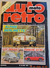 AUTO MOTO RETRO N°32 AVRIL