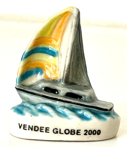 Fève bateau voile - bateau, à