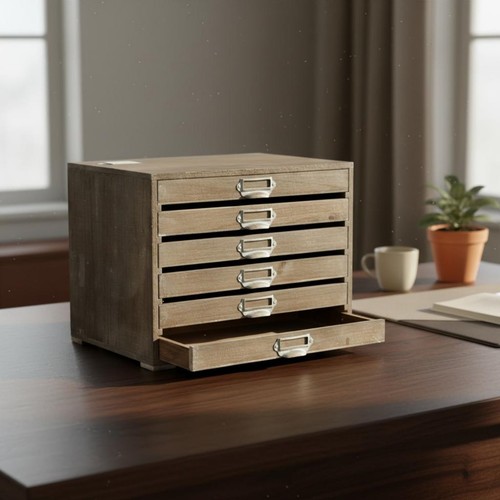 Organiseur bureau bois - organiseur,
