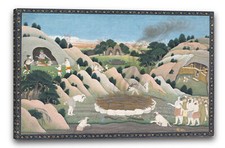 Toile cadres californie - californie., 1780
