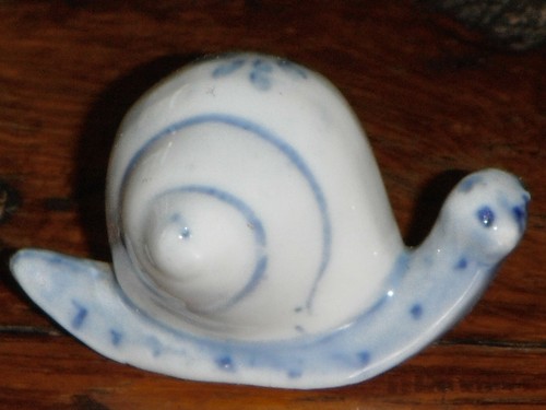 Escargot porcelaine - escargot,