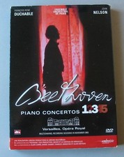 2DVD BEETHOVEN - PIANO CONCERTOS 1 & 3 - François René DUCHABLE / John NELSON
