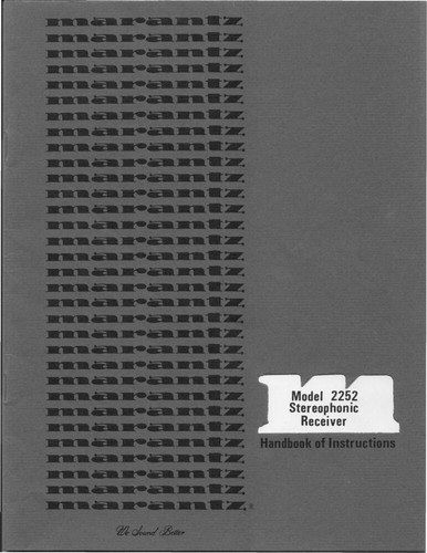 Marantz 2252 receiver owners - marantz,