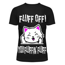 T-Shirt Cupcake Cult Fluffing Fluff Kitty Cat Gothique Punk Mignon T-FLUFFINGT-B