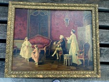 Belle Chromolithographie ancienne époque fin XIXème