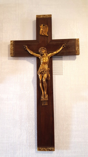 Grand crucifix croix bois - grand,