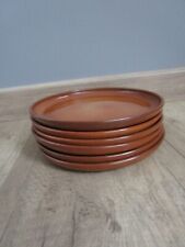 6 ASSIETTES A DESSERT  EN GRES