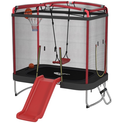 4x6 trampoline for kids - trampoline,