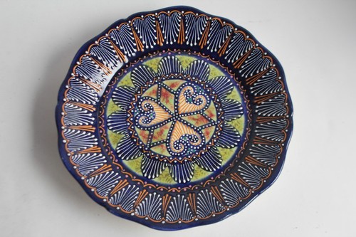 Assiette faïence décor