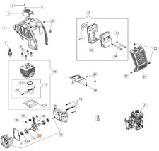Arbre Moteur Original OLEOMAC