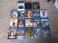 GROS LOT DE 18 DVD BLU RAY FILM COMEDIE DESSIN ANIMEE TOUT GENRE