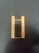 ST Dupont en Laque de Chine et plaqué or