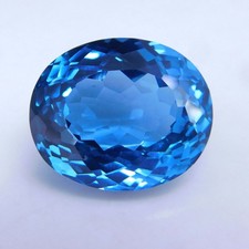 Gemme de coupe ovale vert