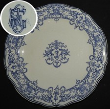 GIEN Fin XIXème : Assiette 22