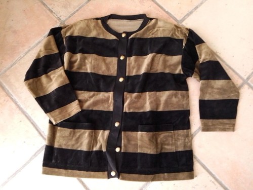Veste velours rayé - vert, clair