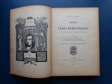 RÉCITS des TEMPS MÉROVINGIENS par A. THIERRY - P. LECÈNE / Oudin 1887 # histoire
