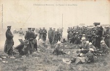 L'infanterie. En manœuvre Popote. La grande halte. 15408