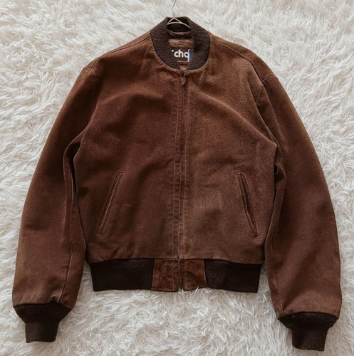 Schott suede leather blouson - leather,
