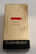 RARE FLACON VIDE YVES SAINT LAURENT CHAMPAGNE BARRE 50 ml EAU DE TOILETTE