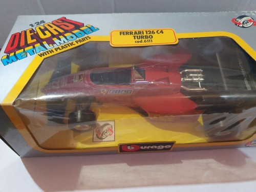 Burago ferrari 126 c4 - 1/24,