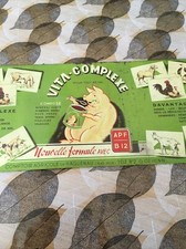 Ancienne Tole Lithographiée Agricole Alsace 