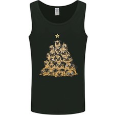 Débardeur Homme Pug Drôle Noël Arbre