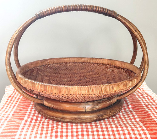 Ancien panier osier - ancien,