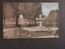 CPA 28 Château d'ANET - Vasque en marbre - Vue sur le Parc