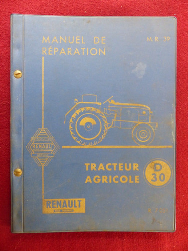 Manuel reparation 1958 - manuel,