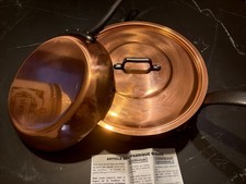 ENSEMBLE DE CUISINE EN CUIVRE MASSIF ÉTAMÉ - NEUF