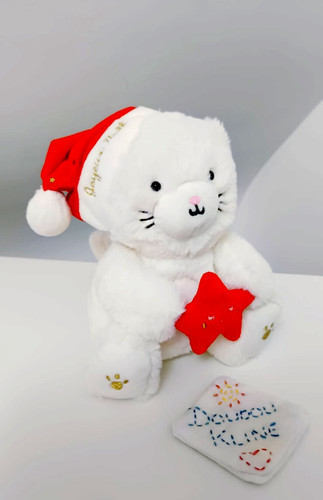 Peluche doudou grelot chat - grelot,