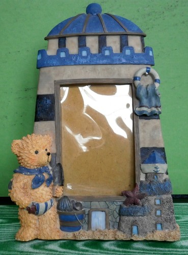 Porte photos ourson decor mer - ourson,