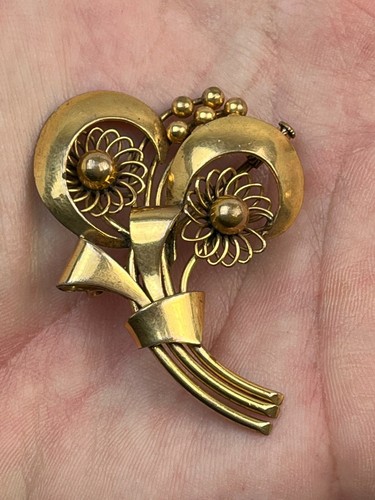 Ancienne broche bouquet - ancienne,