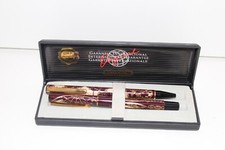 Set Stylo Bille Plume InoxCrom Plaqué Or Neuf 