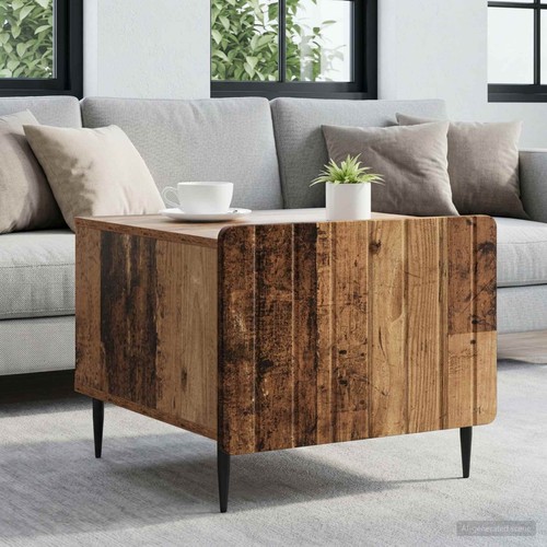 Table basse avec tiroir bois - table,
