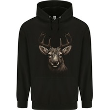 Hoodie Pour Homme En Coton 80% Stag Deer
