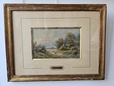 Aquarelle paysage animé par