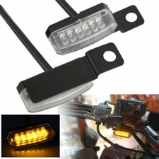 2x LED Moto Mini Clignotant de