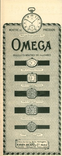Publicité ancienne montres