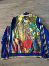 Rare Adidas × Muhammad Ali Leroy Neiman M Vintage Jacket GOAT Purple Respect 