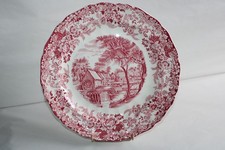 Plat de service rond en