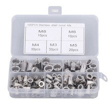 Lot De 100 écrous à Sertir