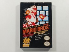 SUPER MARIO BROS NINTENDO NES PAL-B FRA (COMPLETE - BOX/MANUAL DAMAGE)