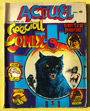 BD ACTUEL N° 28  SPECIAL COMIX EO 1973 TBETAT  ( MET1GBC)