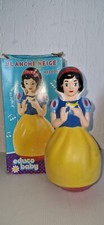 rare BLANCHE NEIGE culbuto musical EDUCO mélodie 1983 DISNEY carle joustra ceji